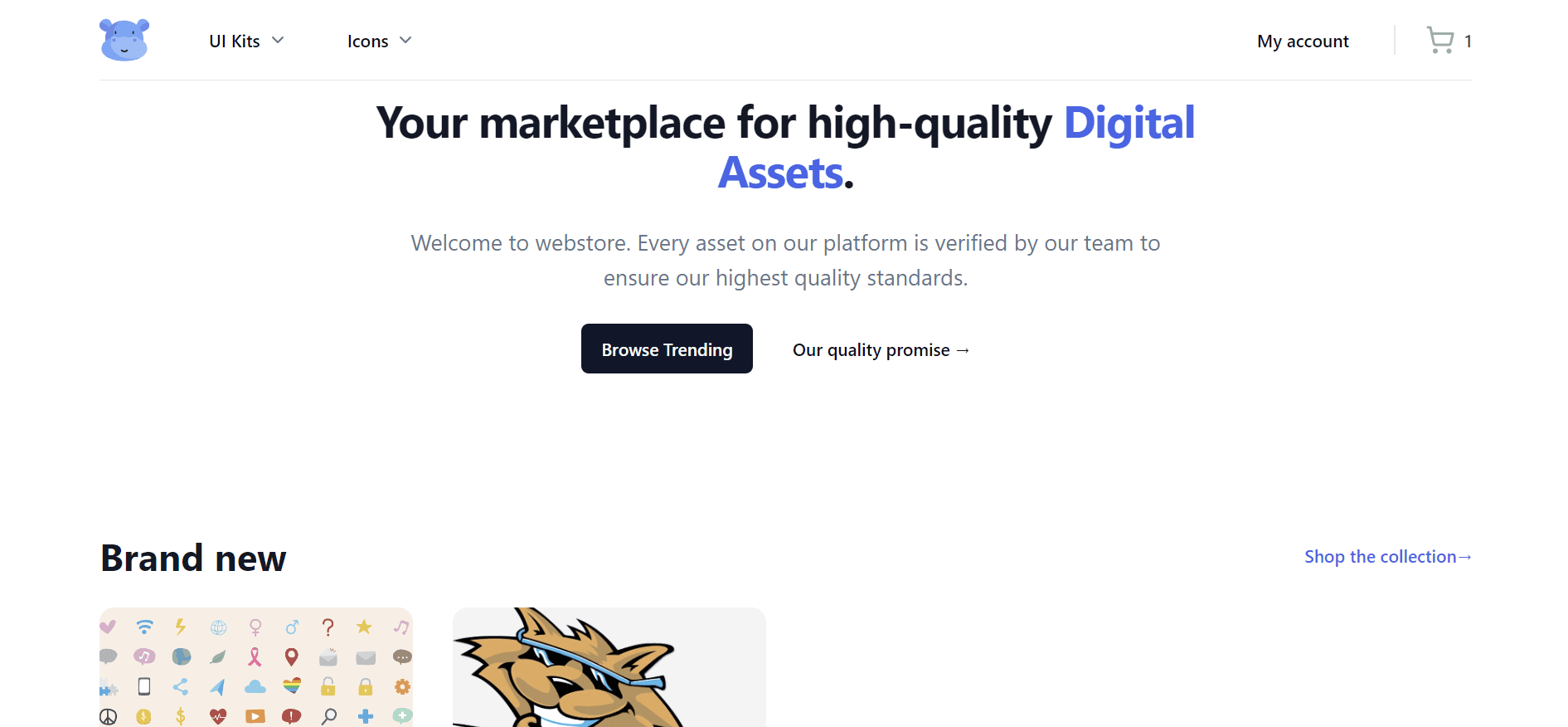 Digital Webstore - E-Commerce